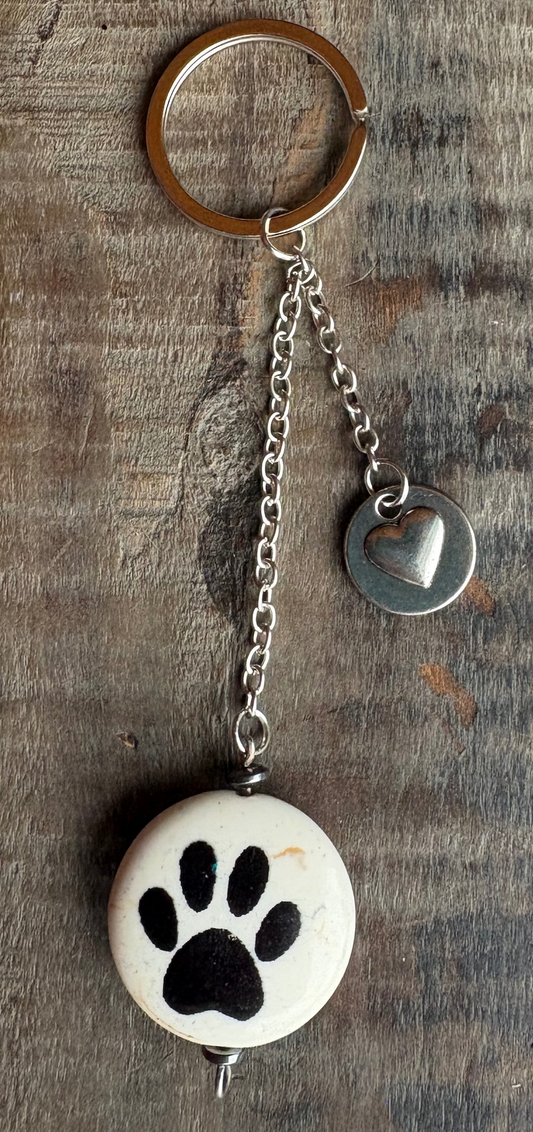 Paw Love II Keychain