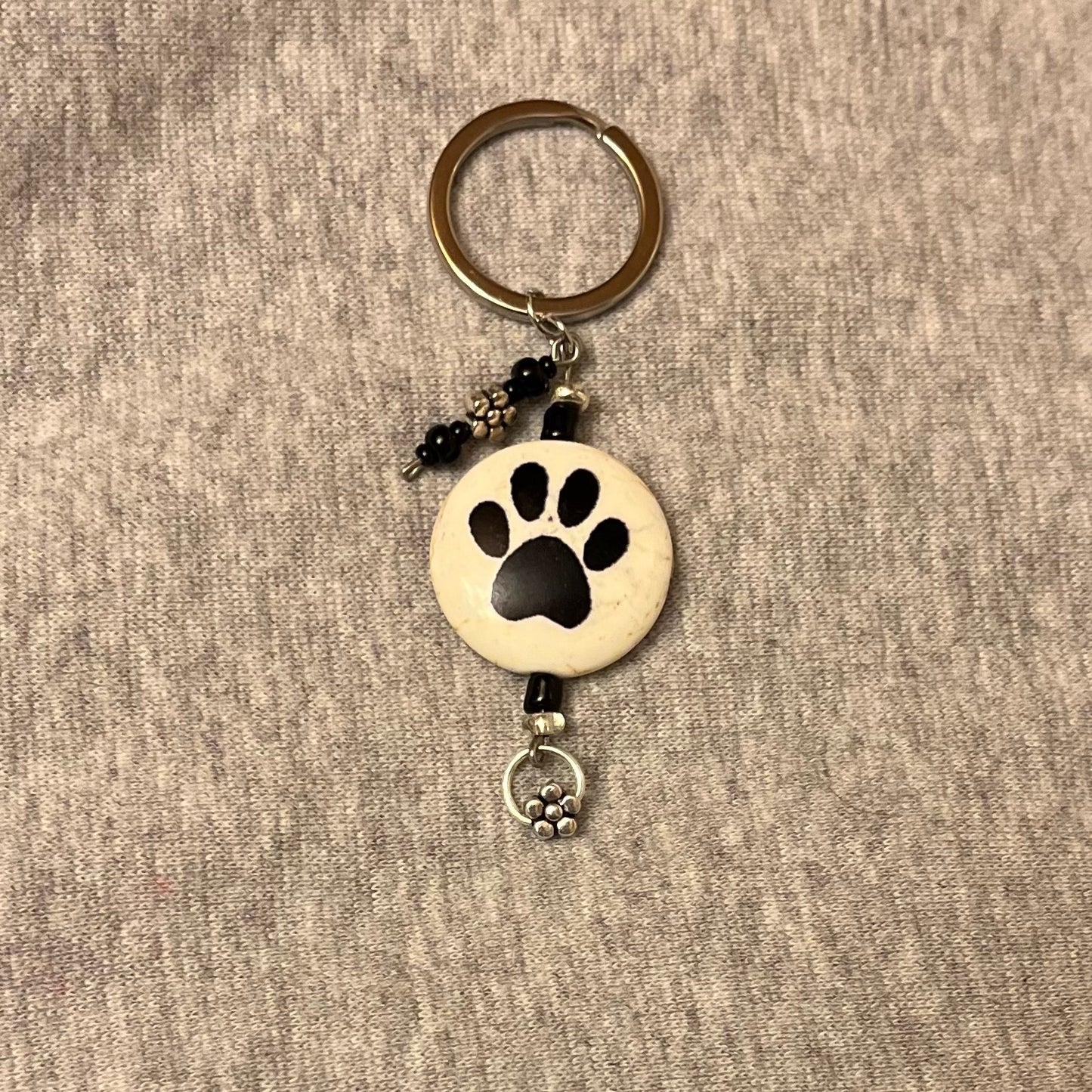 PAW PRINT KEYCHAINS