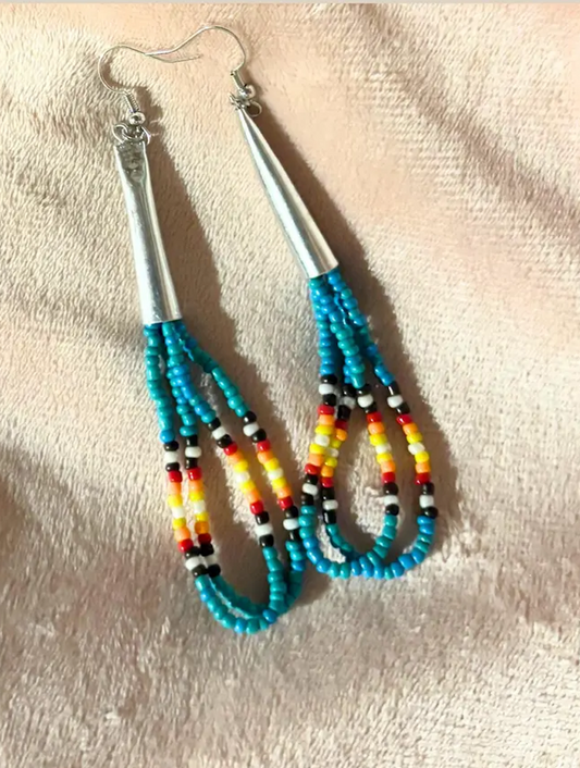 Beaded Dangle Earrings